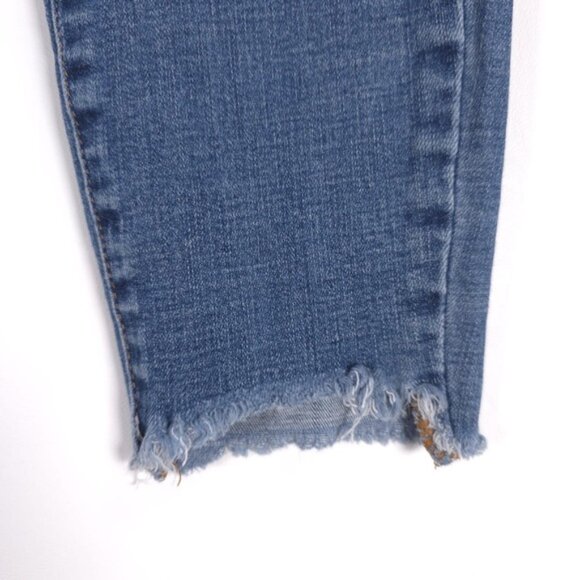 PISTOLA Cotton Rayon Blend Jeans Raw Hem P6738MTW-LMT Size 27 - Picture 9 of 12